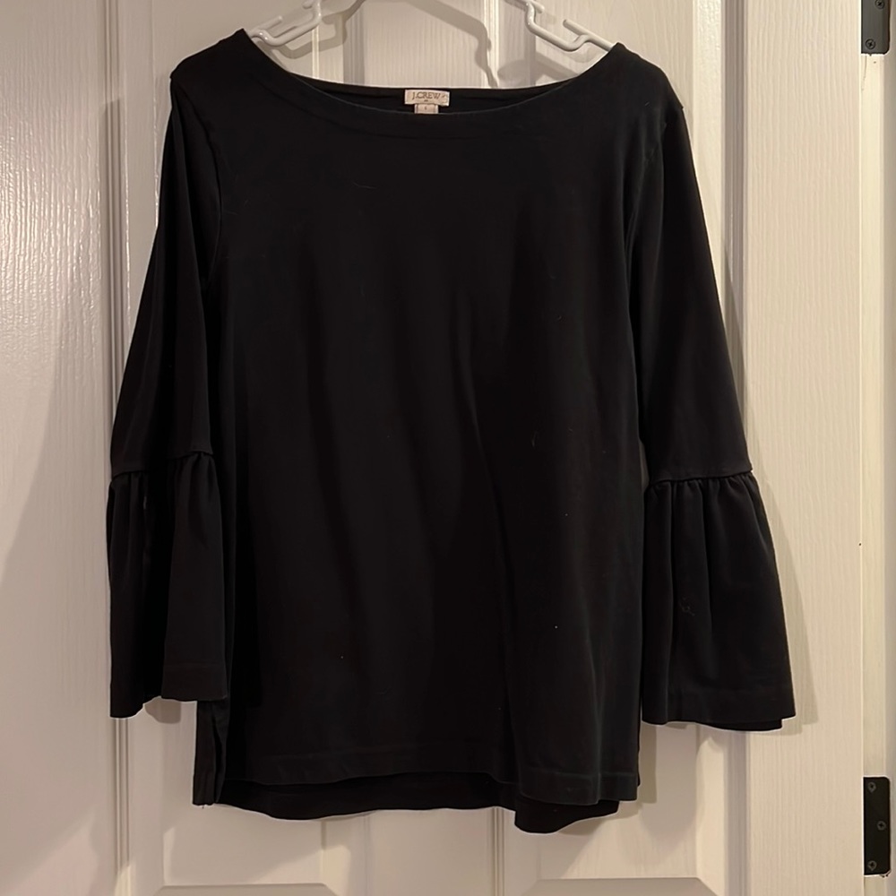 J Crew Size Large black shirt